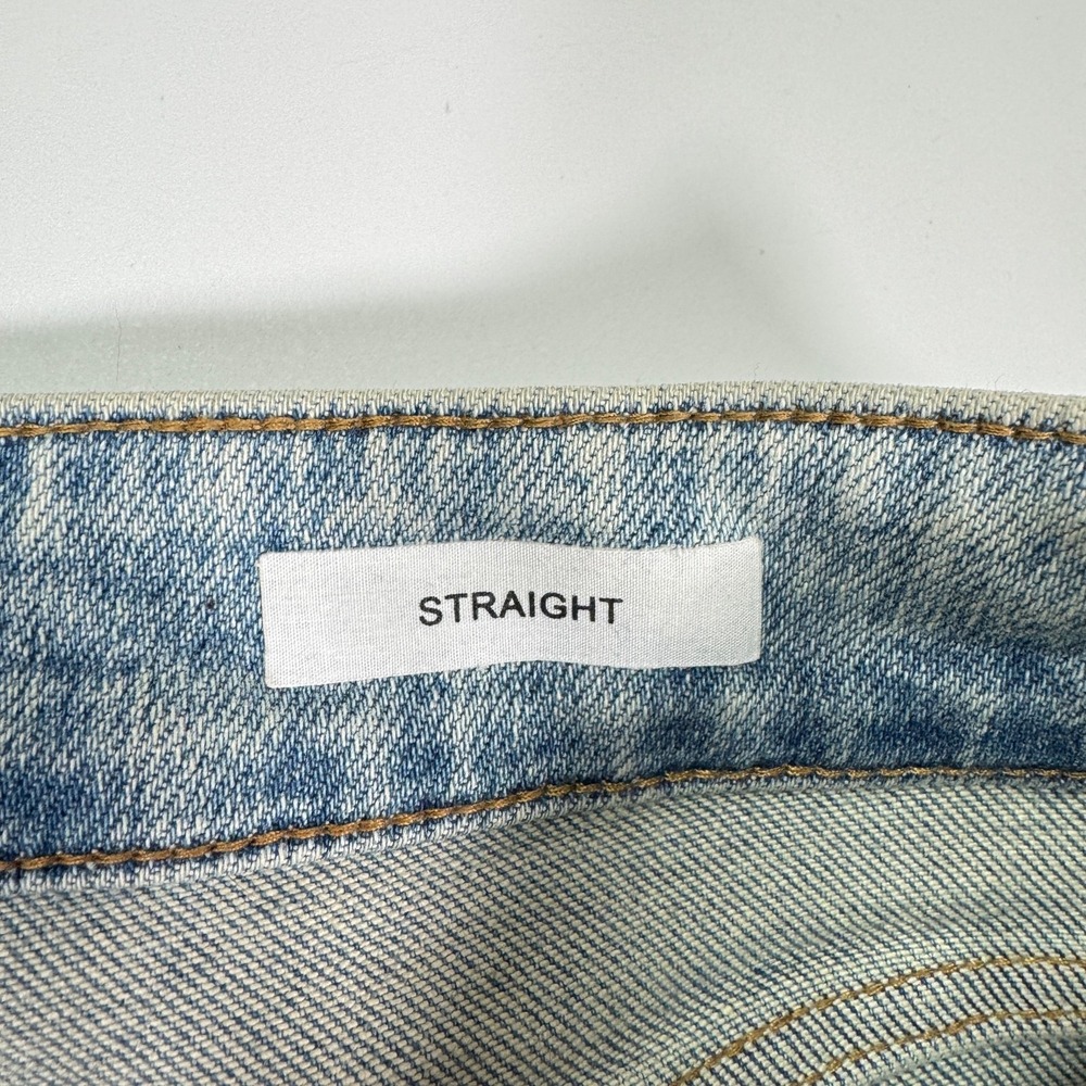 Judy Blue Jeans Womens 16W Light Wash Distressed Straight Side Slit Plus - Picture 5 of 16